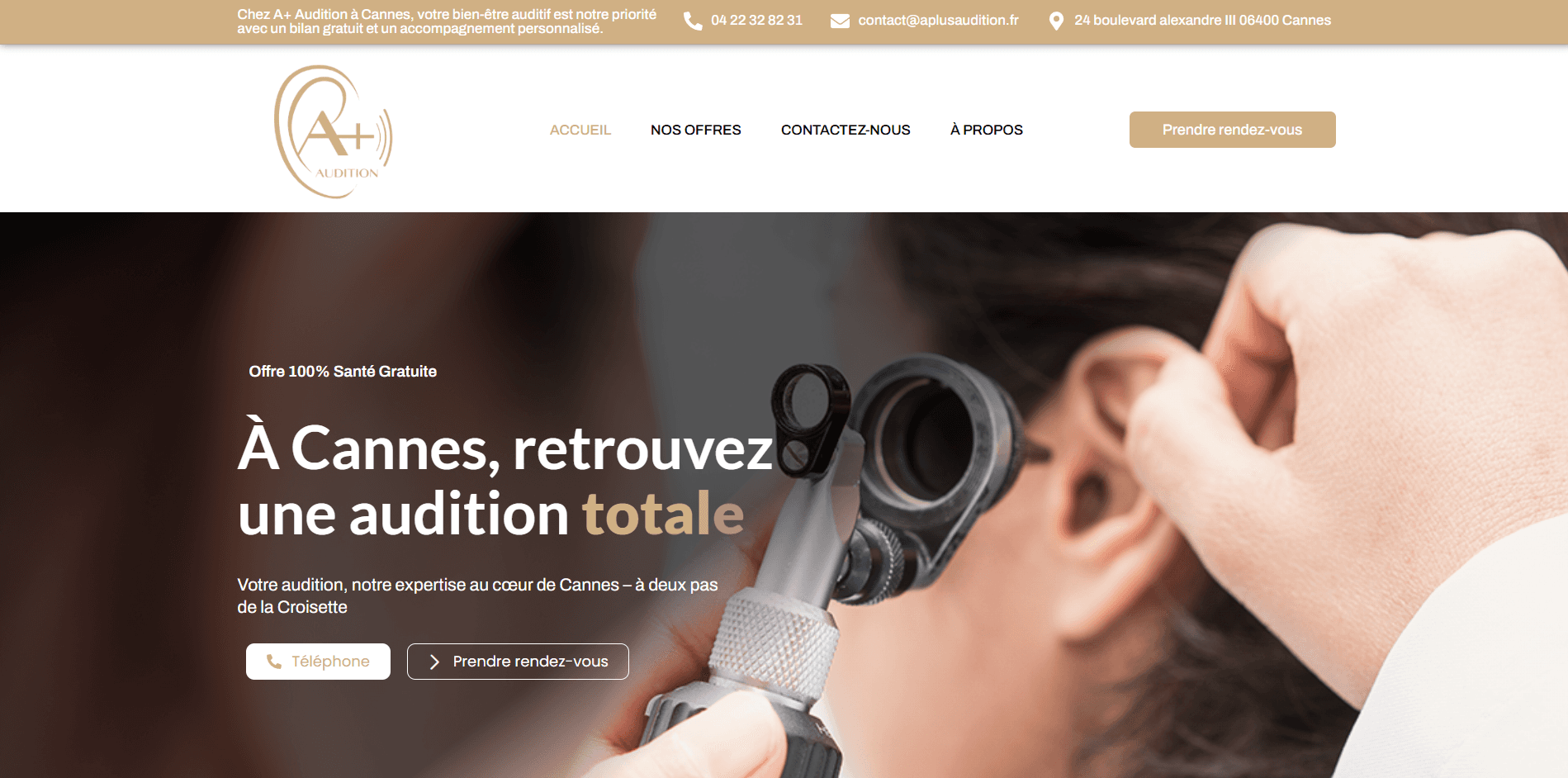 AplusAudition Website